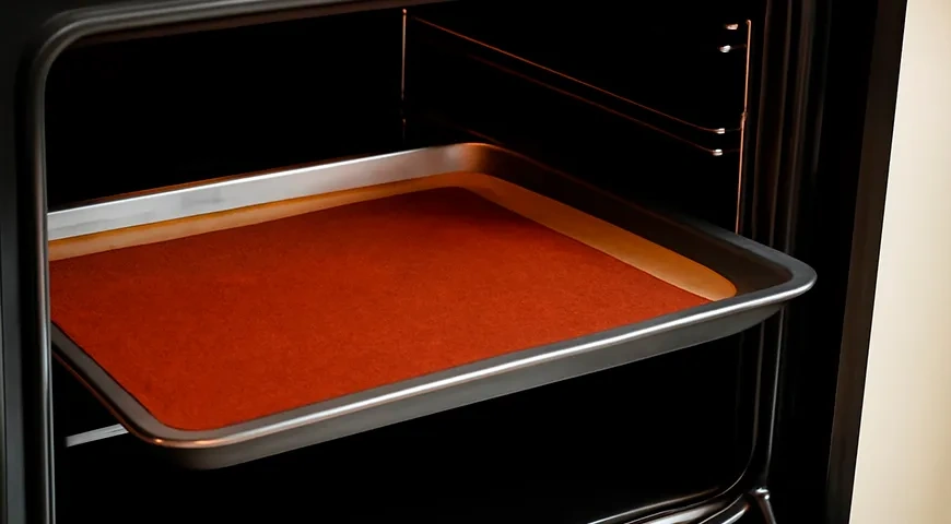 Пастила из клубники в духовке: шаг 5