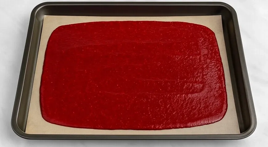 Пастила из малины: шаг 5