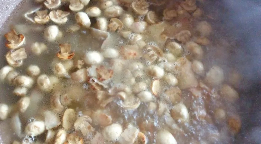 Пенне с беконом в сливочном соусе: шаг 5