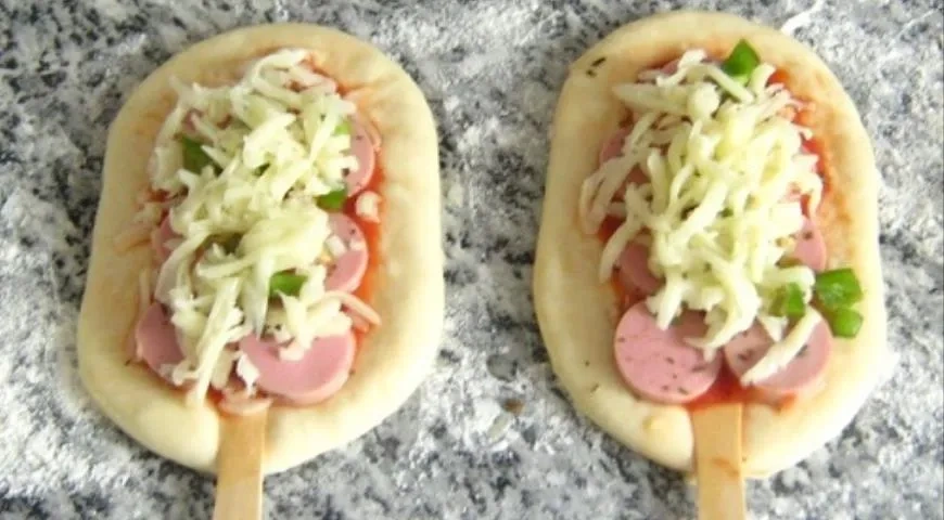 Пицца на палочке: шаг 5