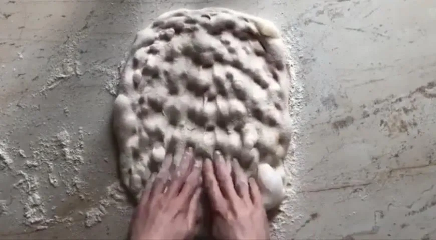 Пицца с тремя сырами: шаг 5