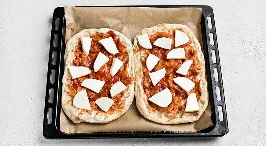 Пицца «Оливье»: шаг 5