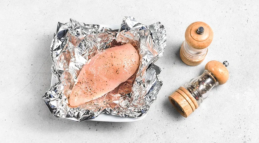 Пицца с курицей и грибами: шаг 5