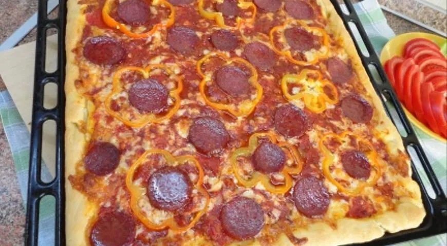 Пицца в сицилийском стиле: шаг 5