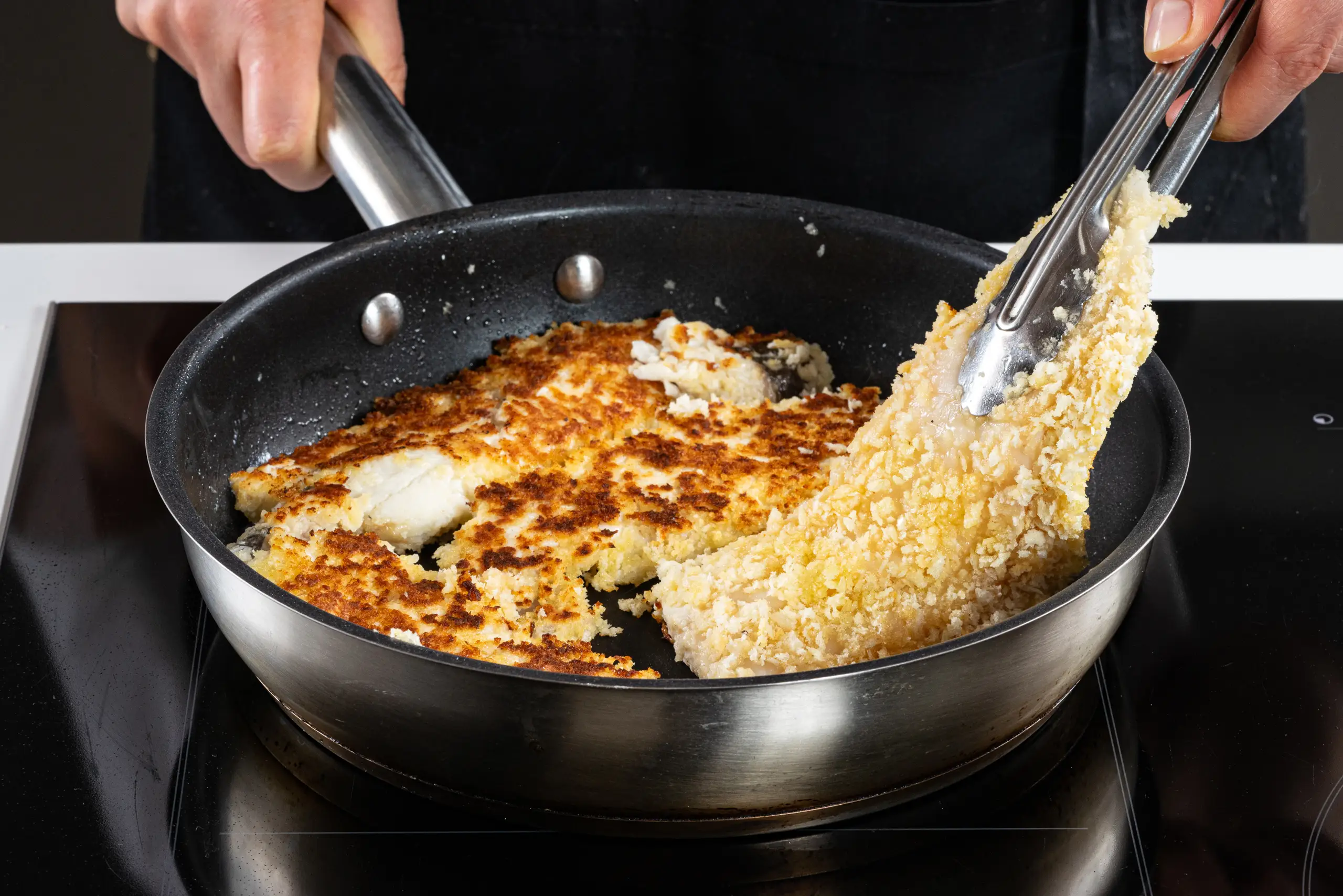 Шаг 5: Пикатта из камбалы