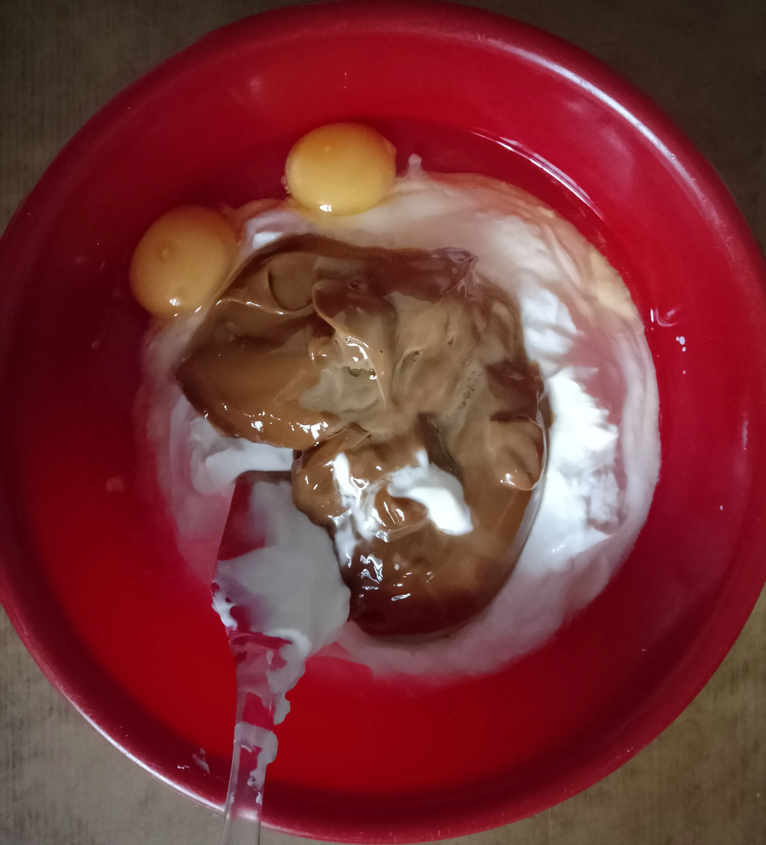 Пирог «Карамелька»: шаг 5