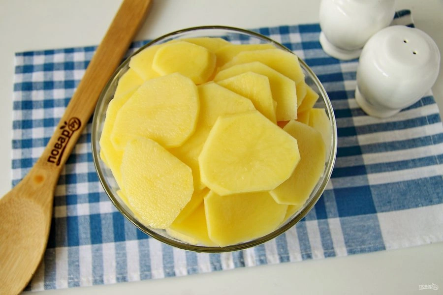 Шаг 5: Пирог с картошкой и луком в духовке