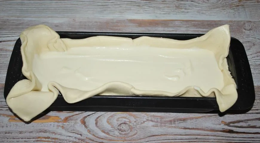 Пирог с рикоттой и черникой: шаг 5