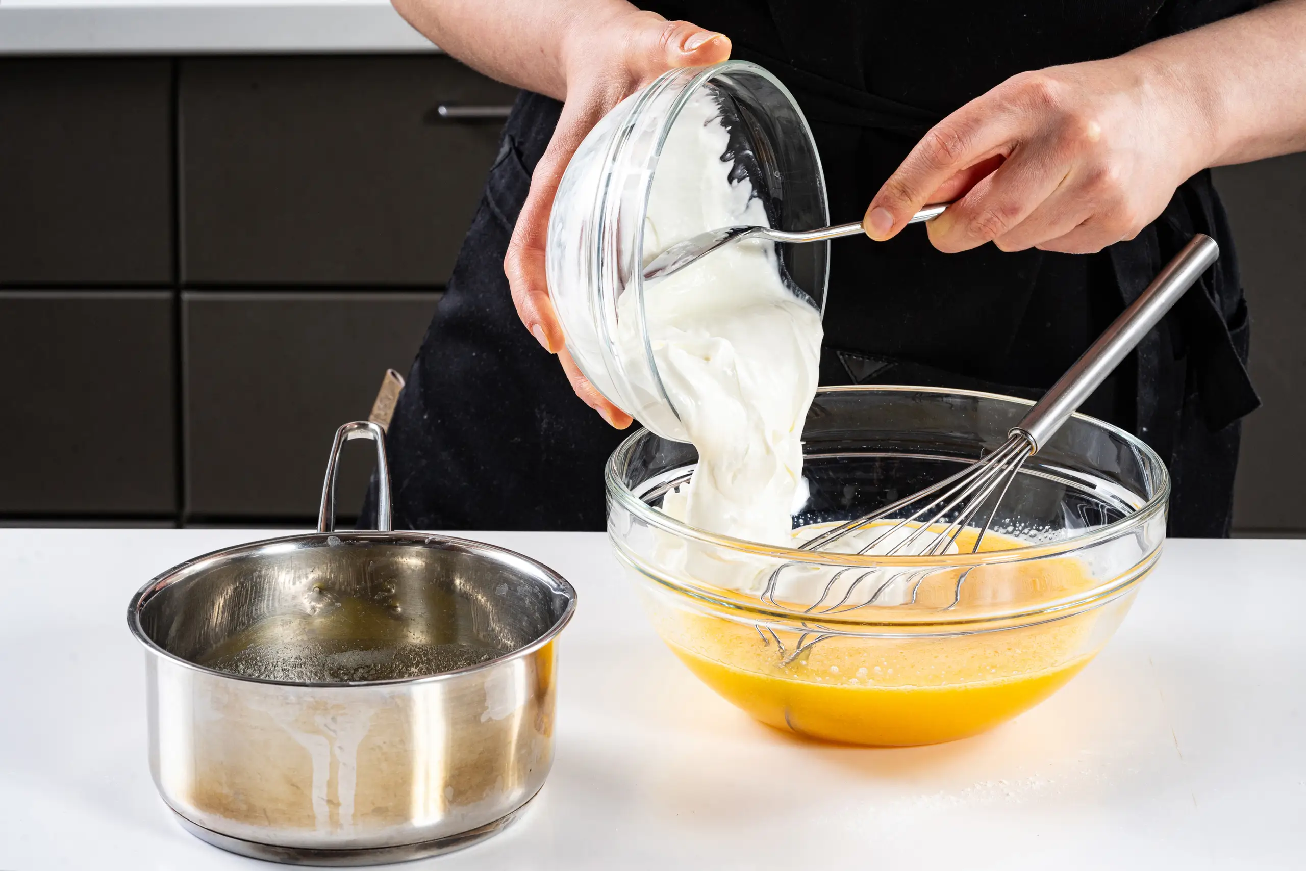 Шаг 5: Пирог «Зебра» на сметане