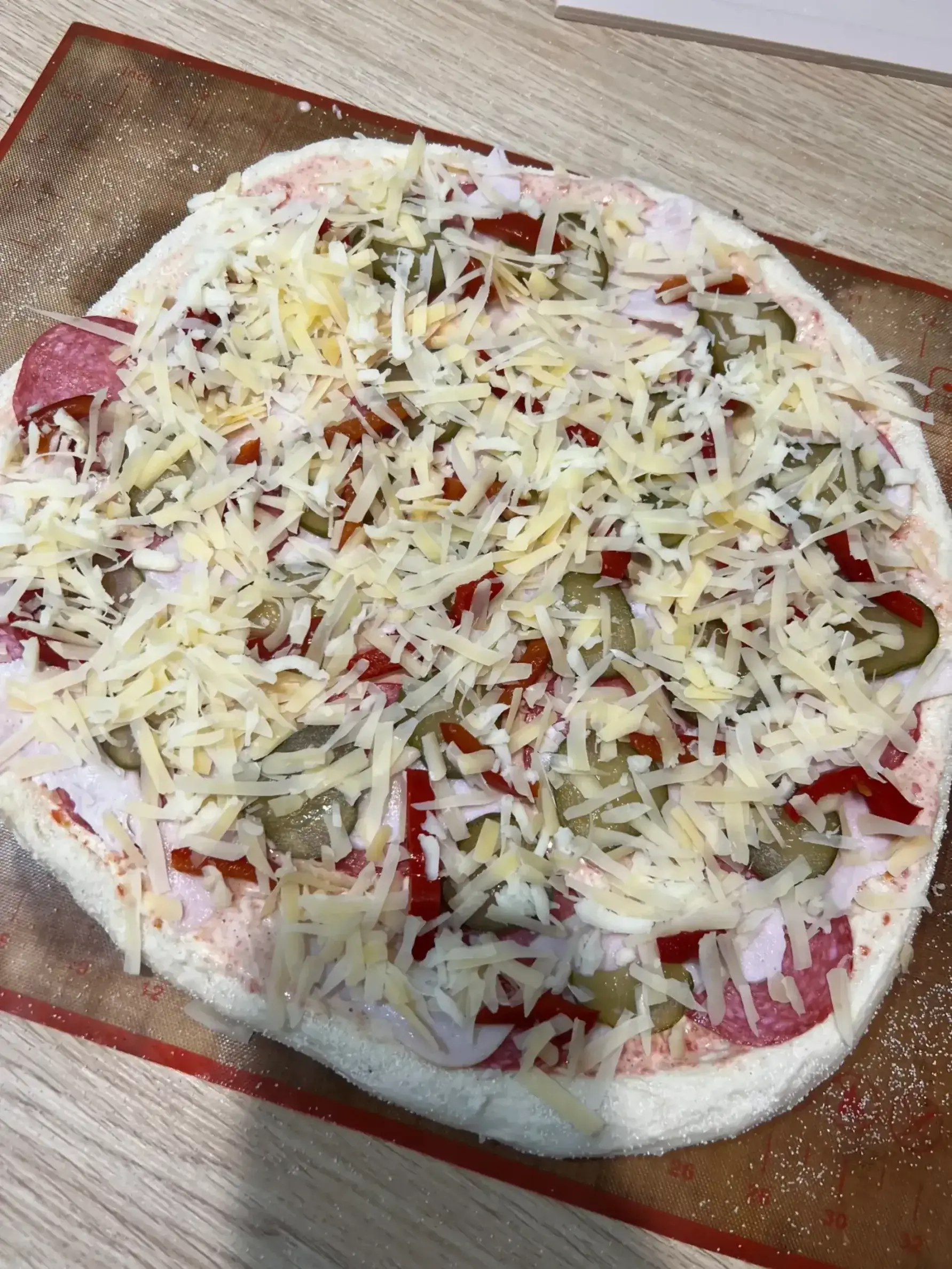 Пицца на дрожжевом тесте: шаг 5