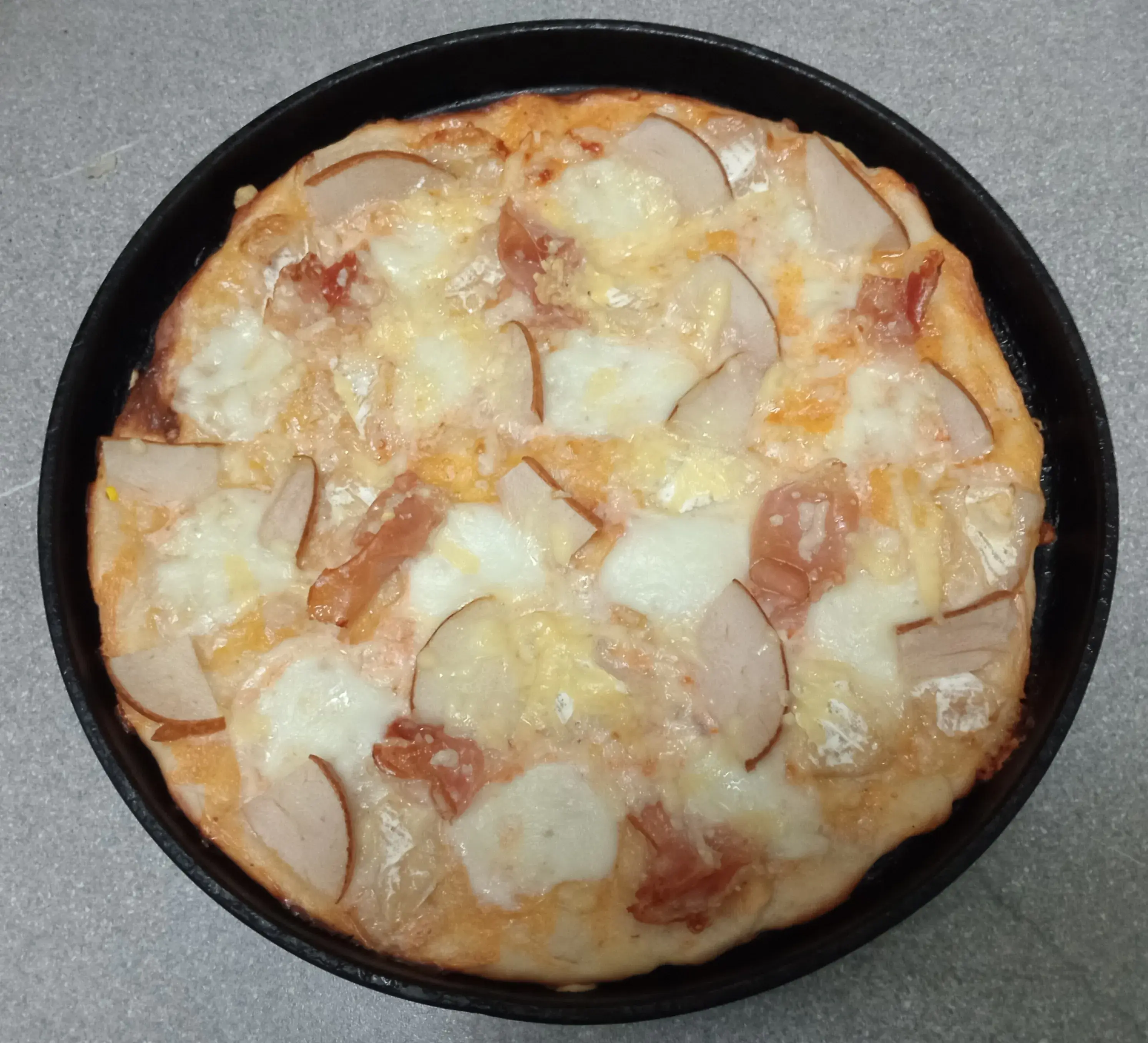 Пицца с грушей и сыром Бри: шаг 5