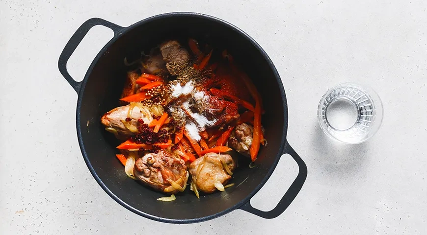 Плов с уткой: шаг 5