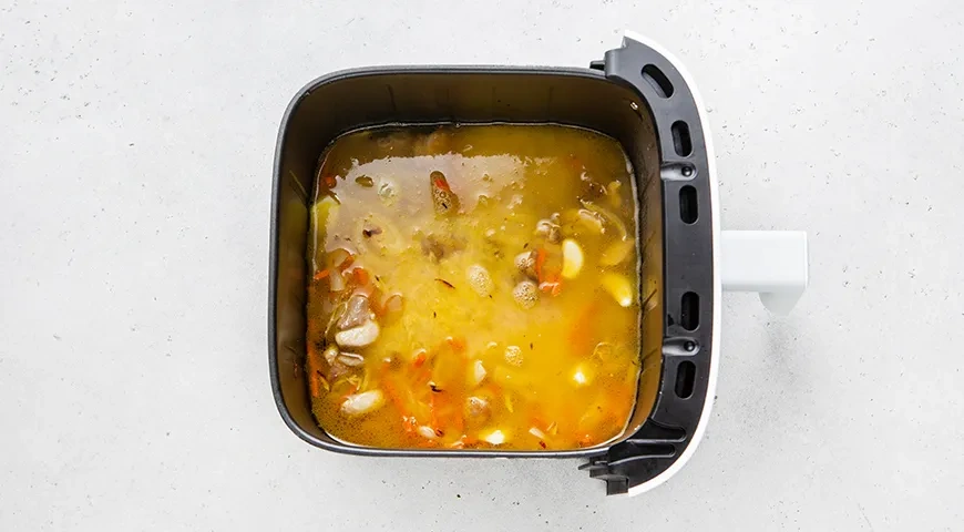 Плов в аэрогриле: шаг 5