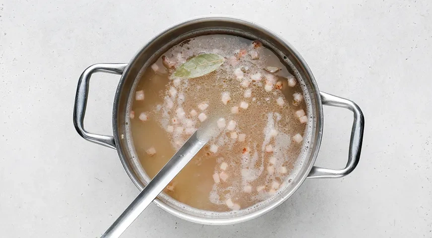 Полевой суп с пшеном: шаг 5