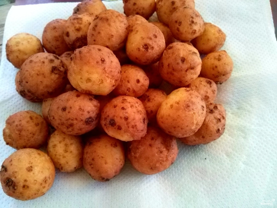 Шаг 5: Пончики из творога