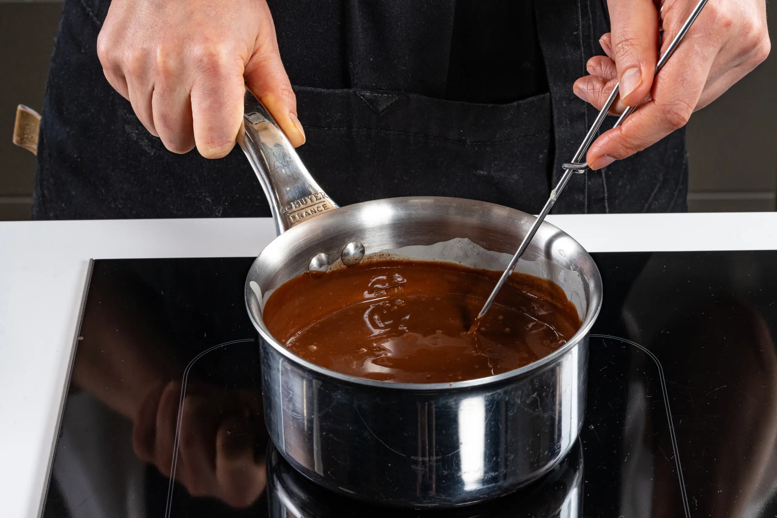 Шаг 5: Постная шоколадная панакота