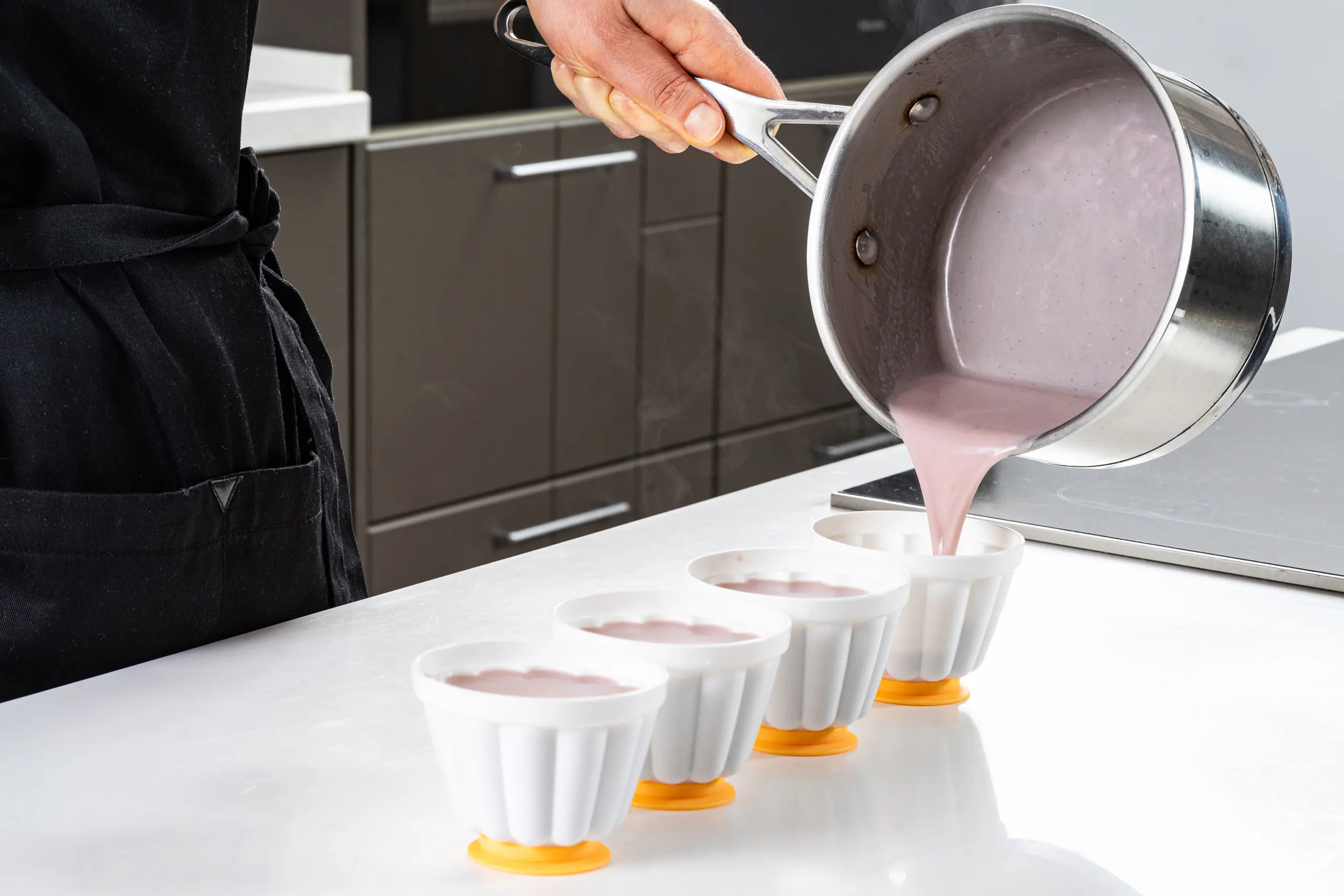 Шаг 5: Постная ягодная панакота