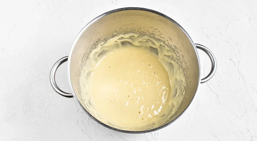 Постный бисквит: шаг 5