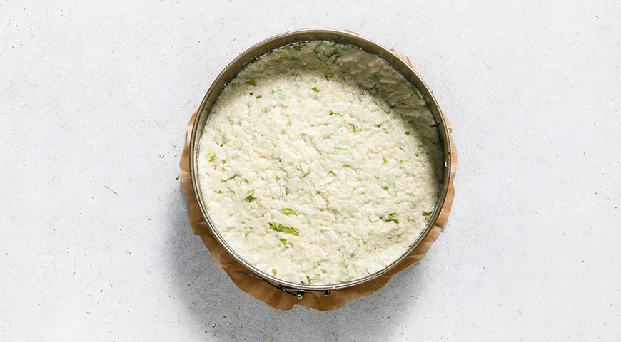 Постный манник с яблоками: шаг 5