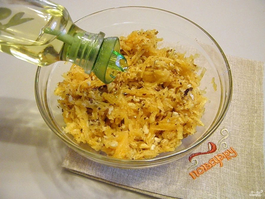 Шаг 5: Постный пирог с тыквой