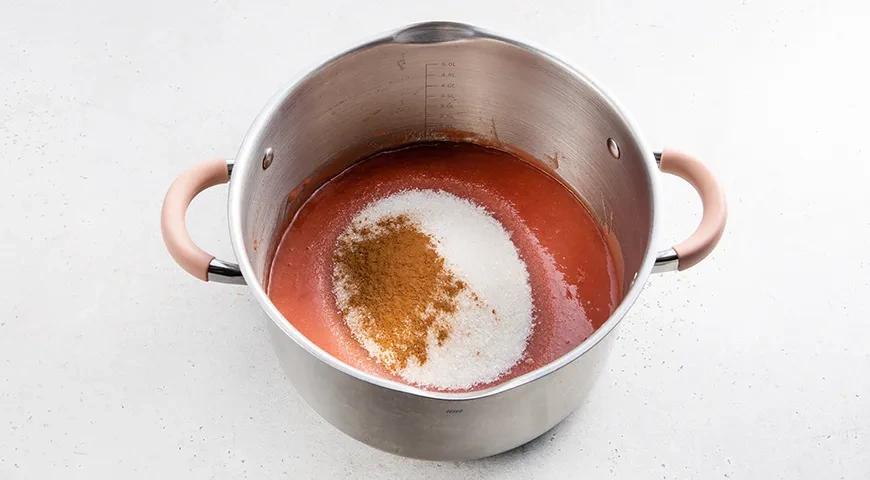 Повидло из яблок и слив: шаг 5