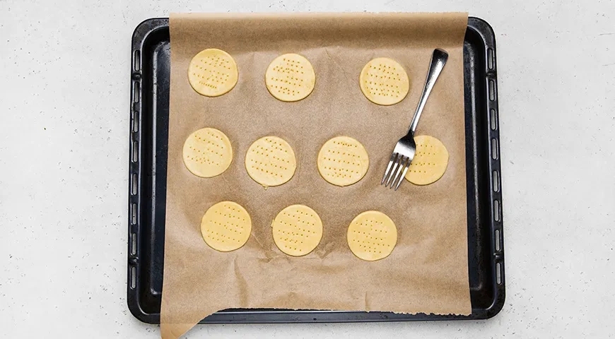 Простое галетное печенье: шаг 5