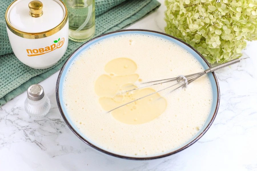 Шаг 5: Простые блины на молоке