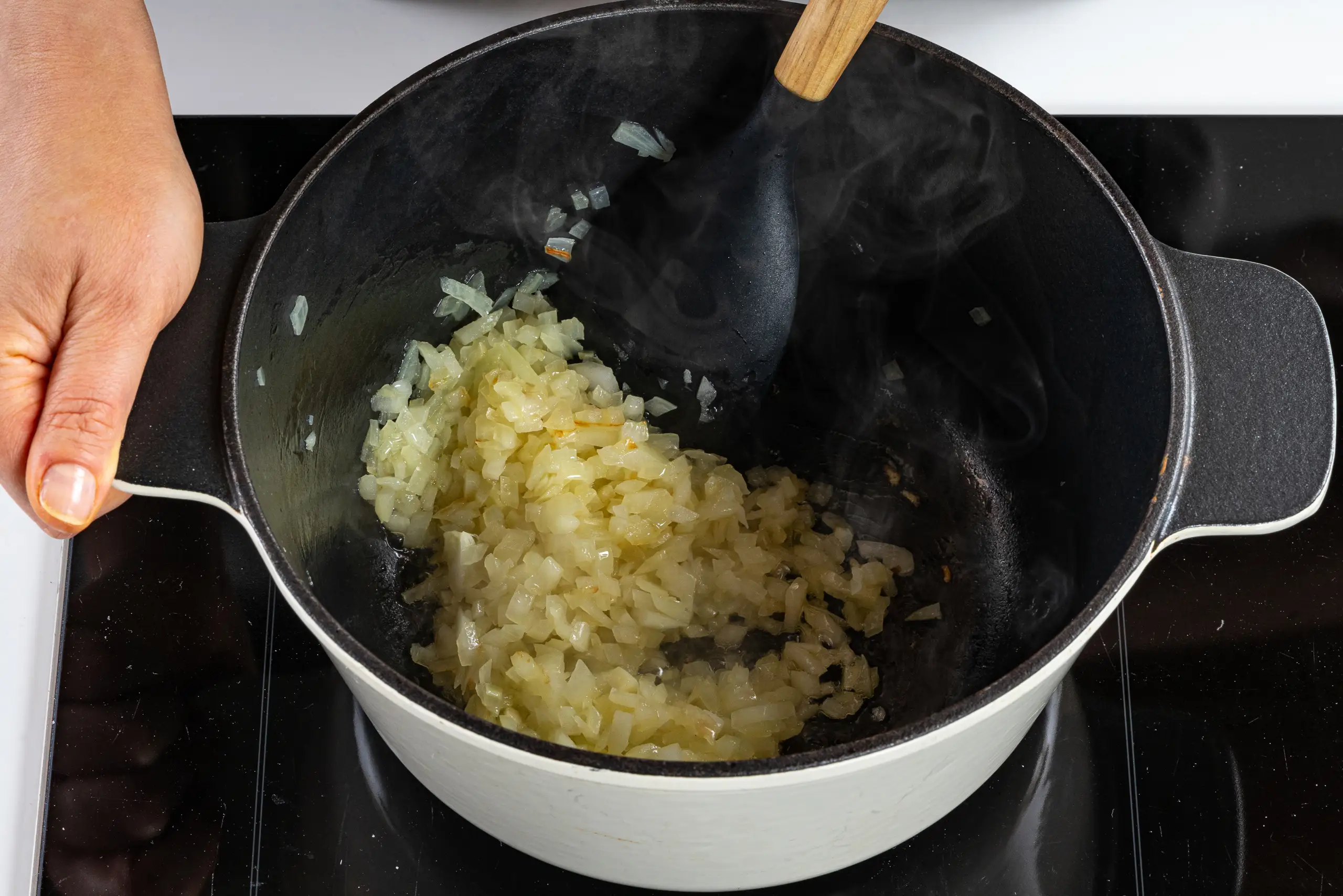 Шаг 5: Рагу из камбалы с кокосовым молоком