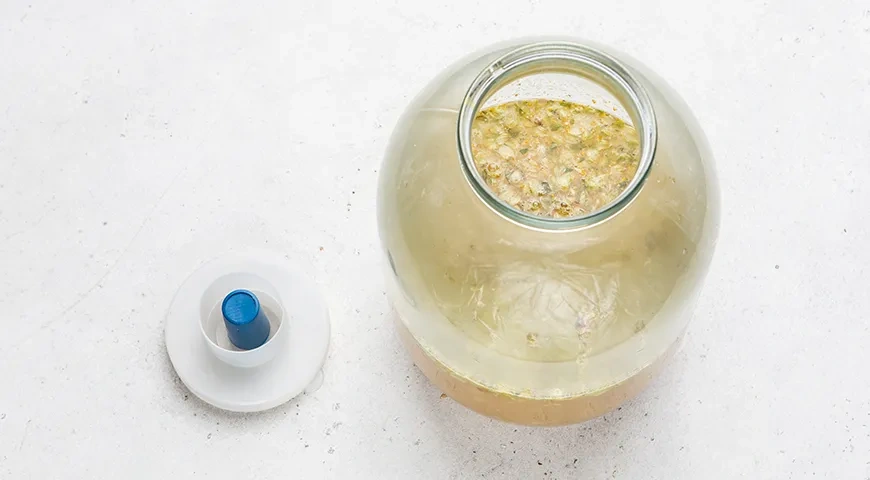 Рецепт имбирной медовухи: шаг 5