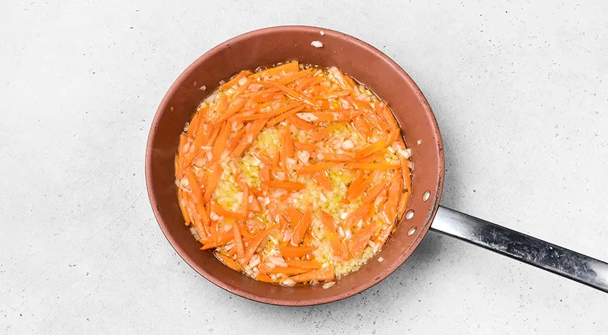 Рис с тыквой в сковороде: шаг 5