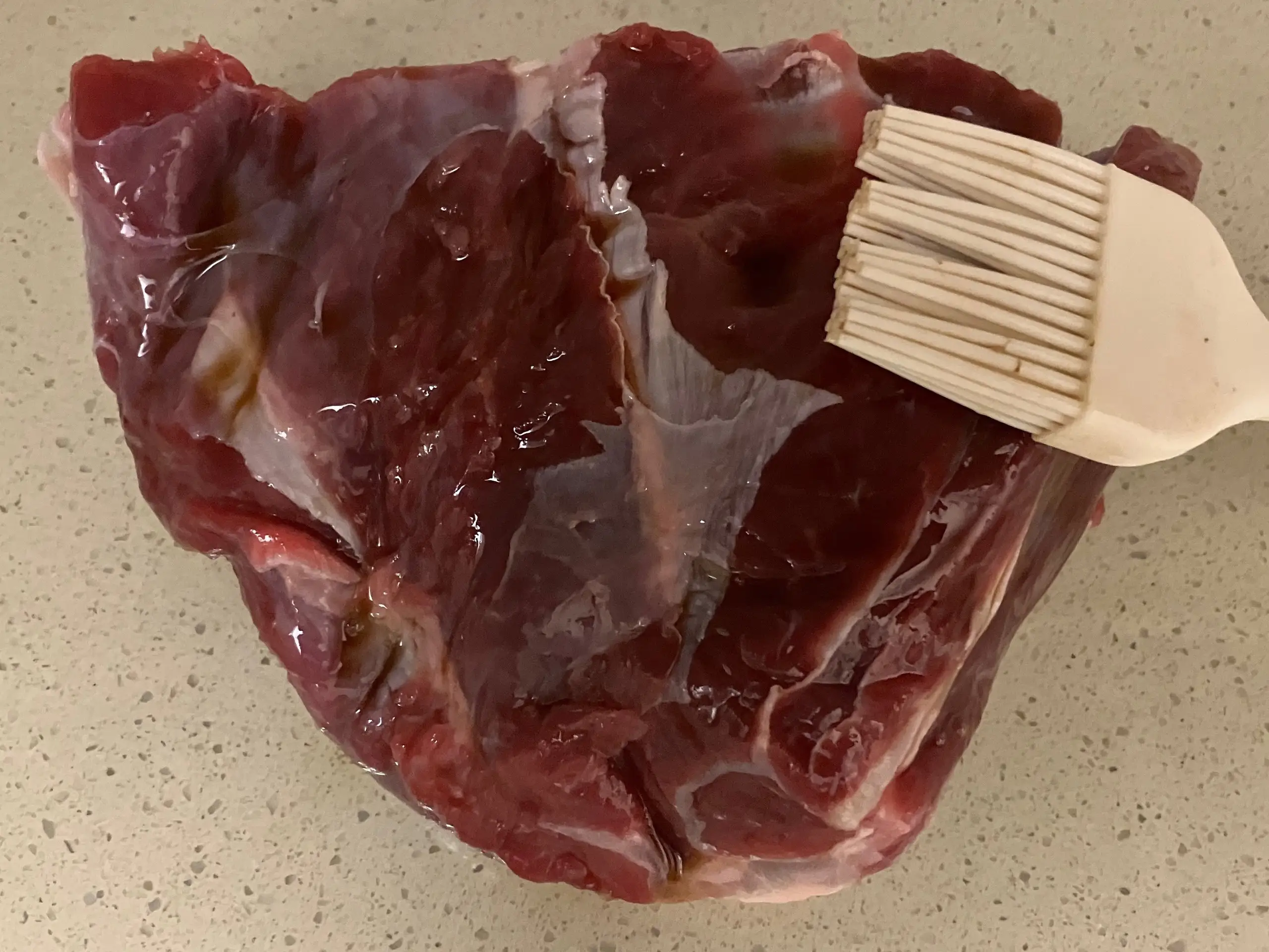 Шаг 5: Ростбиф с зеленым горошком и тимьяном