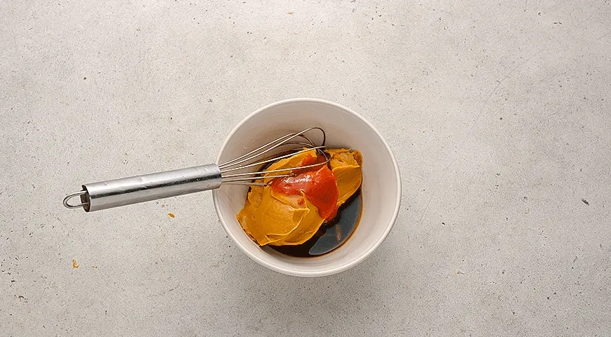 Рулетики из пекинской капусты с начинкой: шаг 5