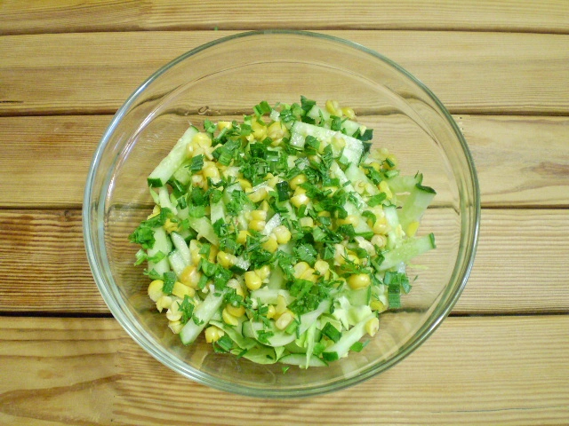 Шаг 5: Салат лет ний