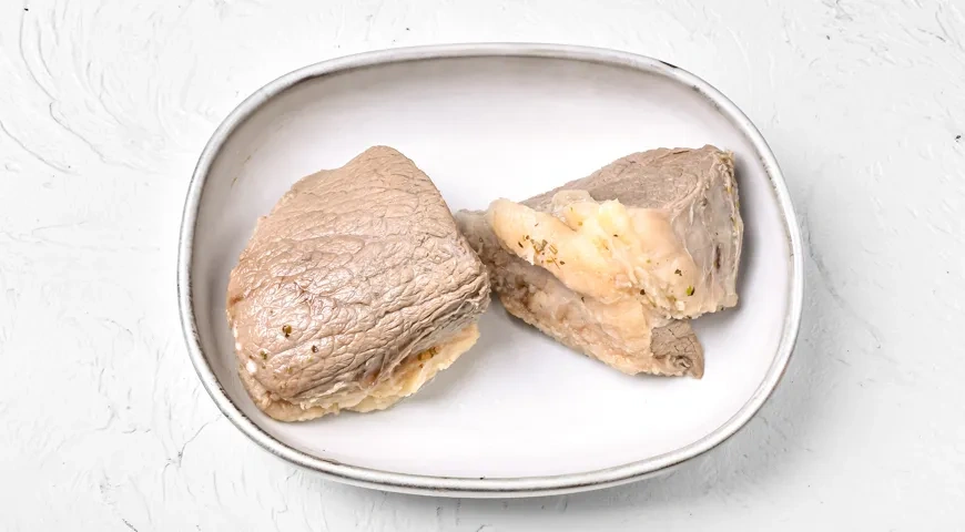 Салат «Мужские слезы» с говядиной: шаг 5