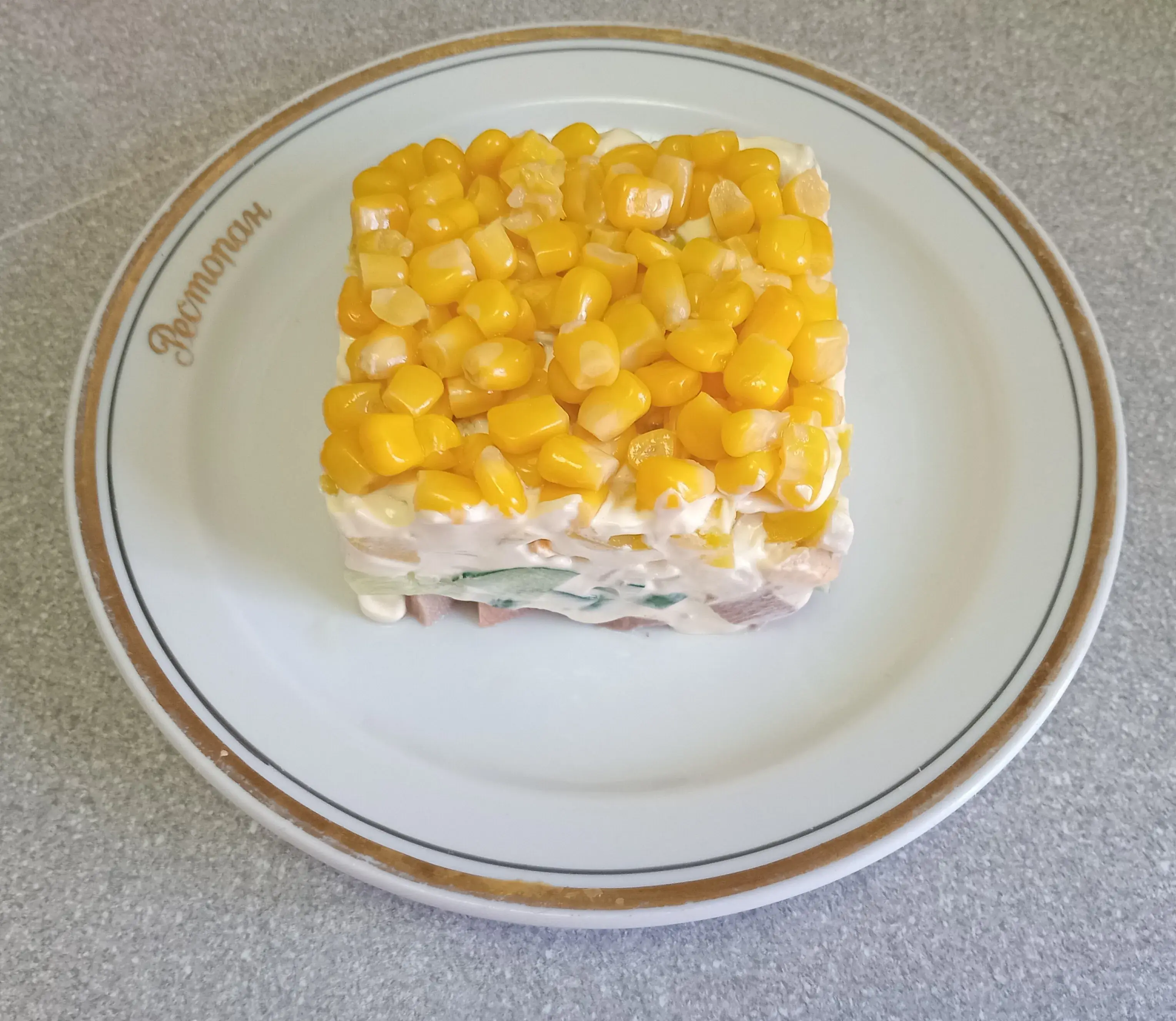 Салат с говяжьим языком: шаг 5