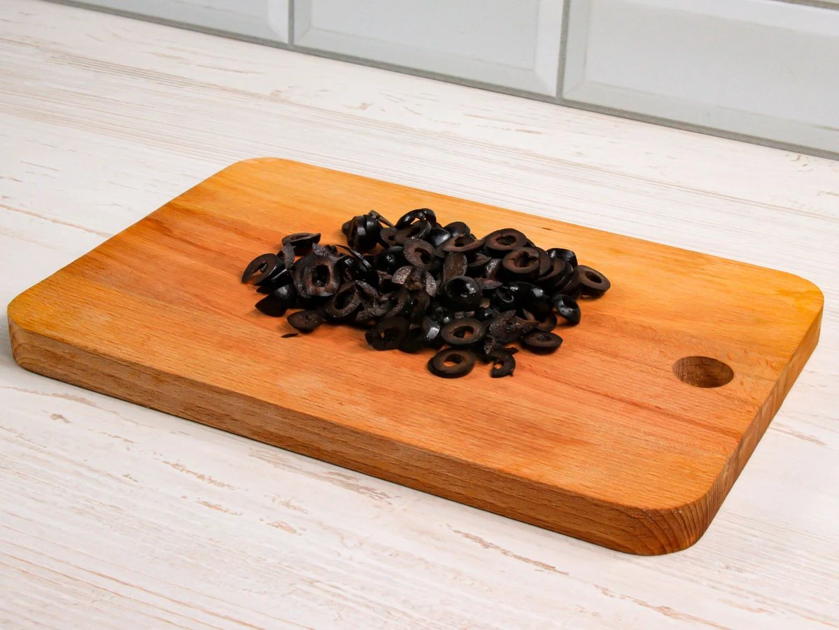 Шаг 5: Салат с ветчиной по-венгерски