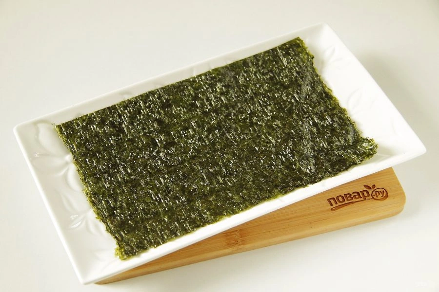 Шаг 5: Салат "Суши"