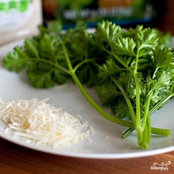 Шаг 5: Салат цезарь классический