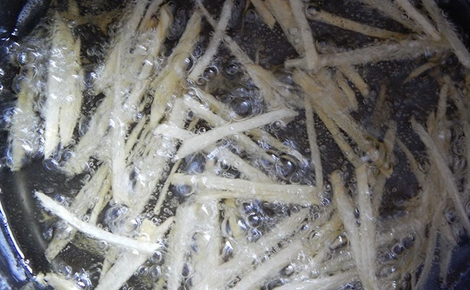 Шаг 5: Салата Гнездо глухаря