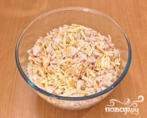 Шаг 5: Салата Нежность