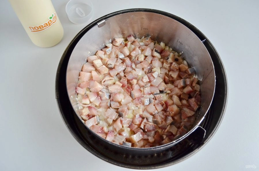 Шаг 5: Селедочный чизкейк