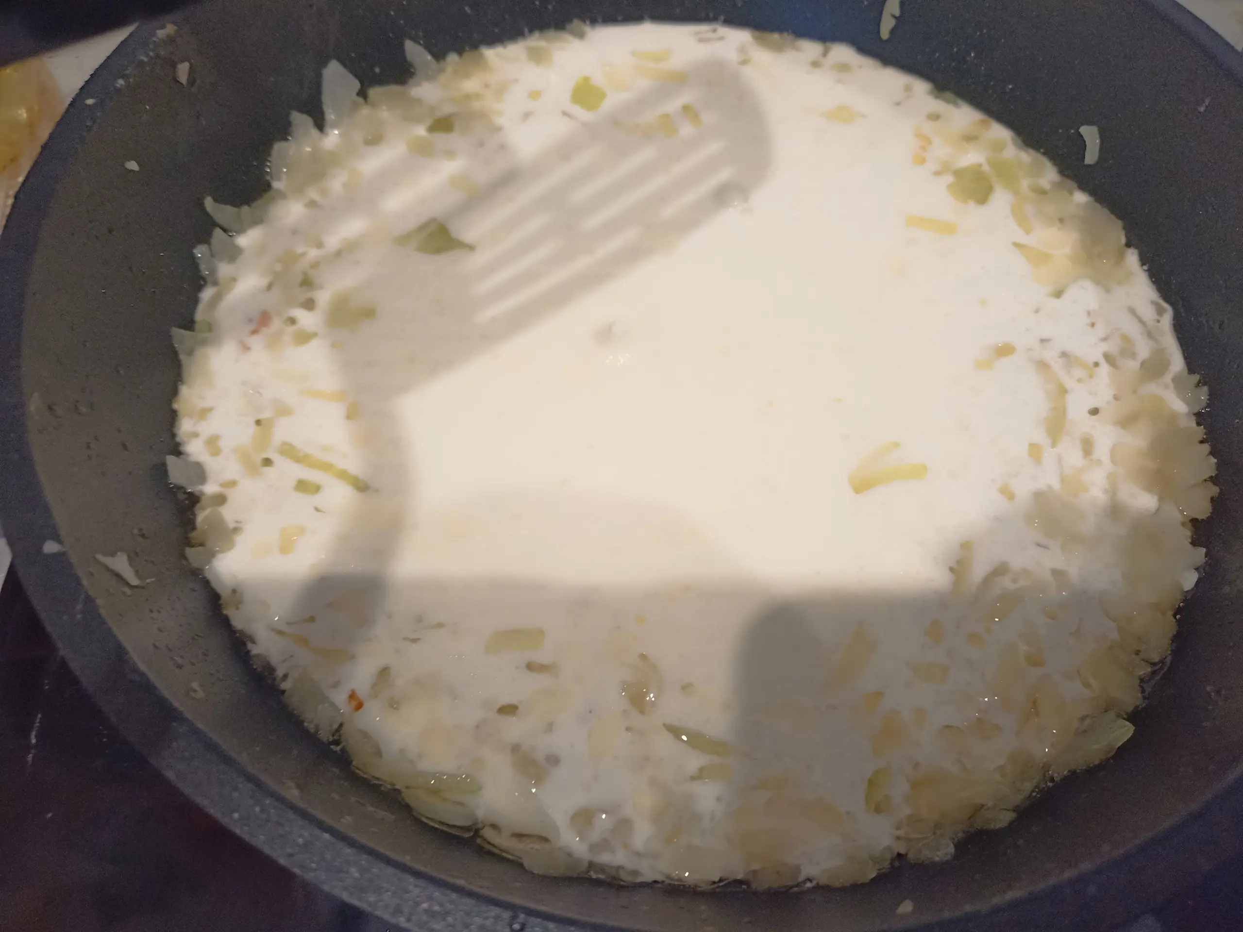 Шаг 5: Семга в сливках