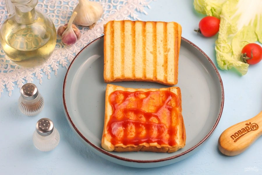 Шаг 5: Сэндвич с индейкой