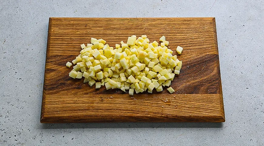 Сэндвичи из печенья с яблоками и мороженым: шаг 5