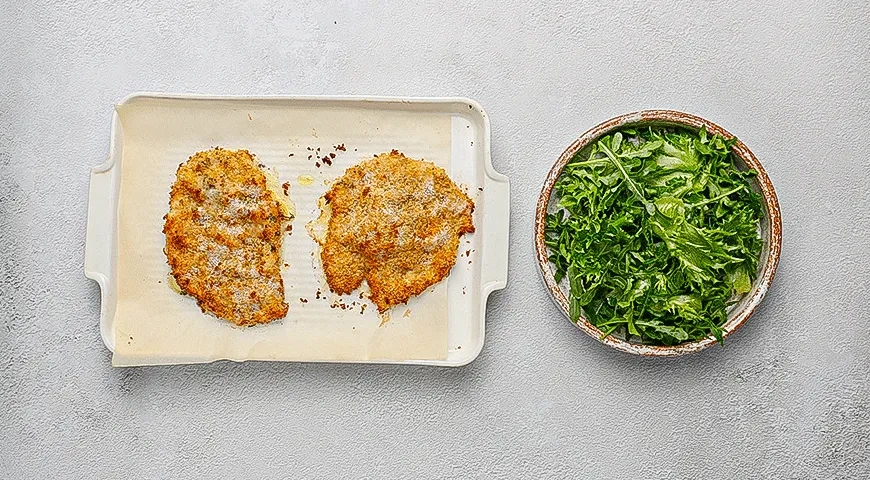 Шницель из индейки в духовке: шаг 5