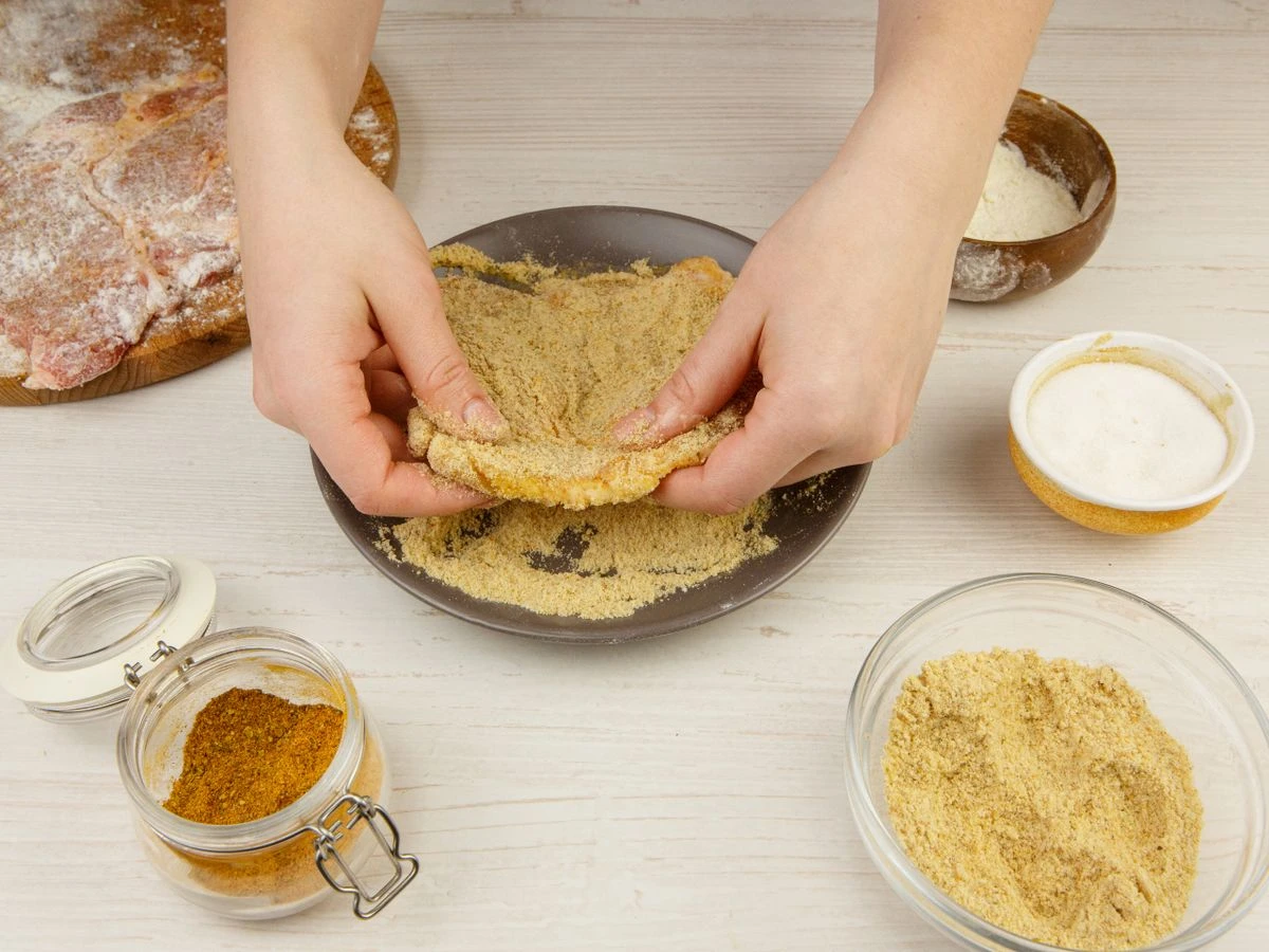 Шаг 5: Шницель из свинины