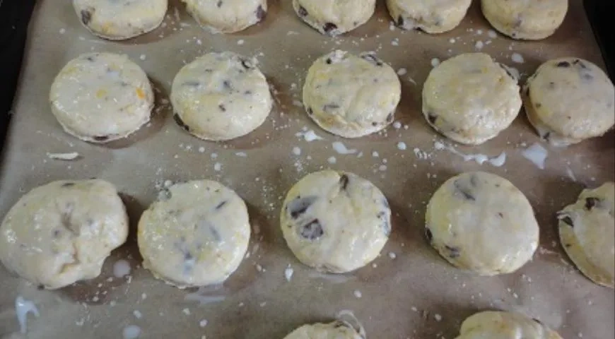 Шоколадно-апельсиновые сконы: шаг 5