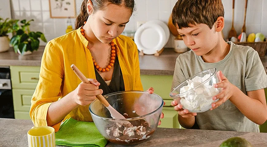 Шоколадный мусс с манго: шаг 5