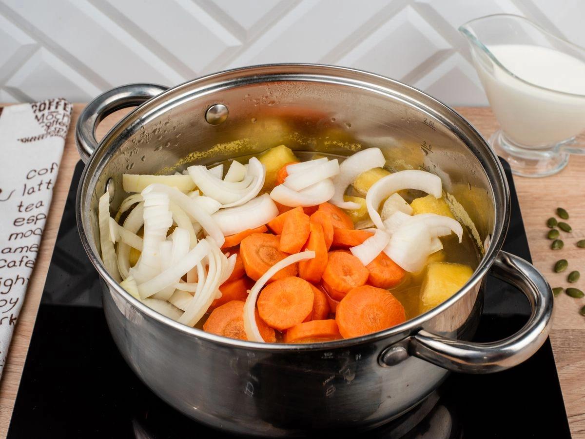 Шаг 5: Сливочный крем-суп из тыквы