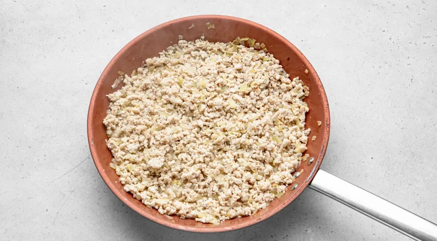 Смаженки с куриным фаршем: шаг 5